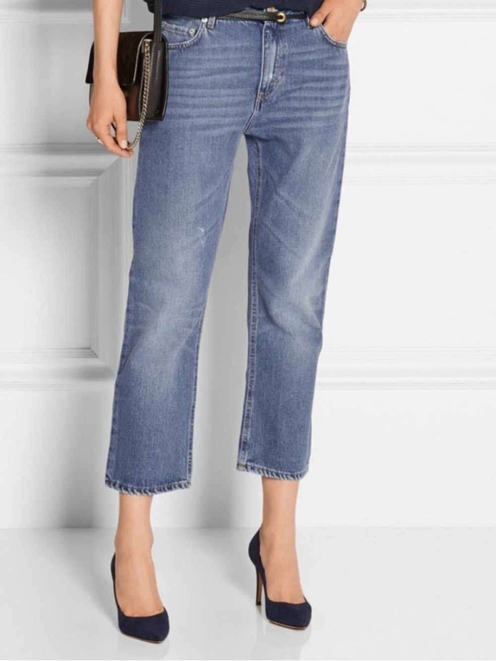 Acne Studios "Pop LT Vintage" Relaxed Boyfriend Jeans - Size 34 (US 2)